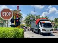 Perlintasan Kereta Api stasiun Geneng Ngawi, Jawa Timur