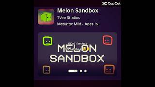 only PEAK sandbox games can come to my house #roblox #melonsandbox #sandbox #shorts