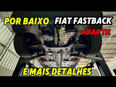 Fiat Fastback Abarth - Por baixo e detalhes