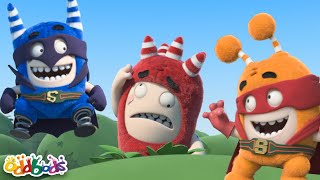 who s real hero oddbods let s see what happens playtime
