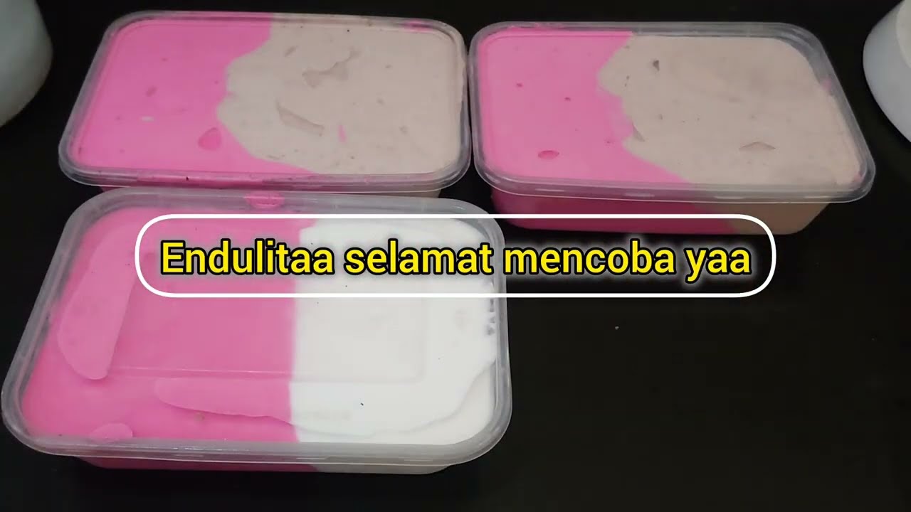 Resep eskrim Walls KW rasanya mirip poll, lembut creamy dan ekonomis