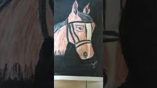 horse drawing #drawing #art #shorts
