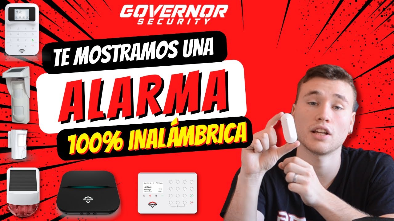 Kit Alarma Para Casa O Negocio Celular con Sensores Inalambricos 