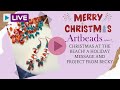 Christmas at the Beach! A Holiday Message and Project from Becky