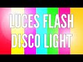 Luces flash  disco light simulador led  10 horas ambiente de fiesta 