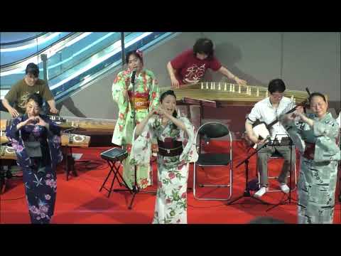 パプリカ　キューティーハニー　２０２２年京橋エドグラン　和楽器展示会　盆踊り４
