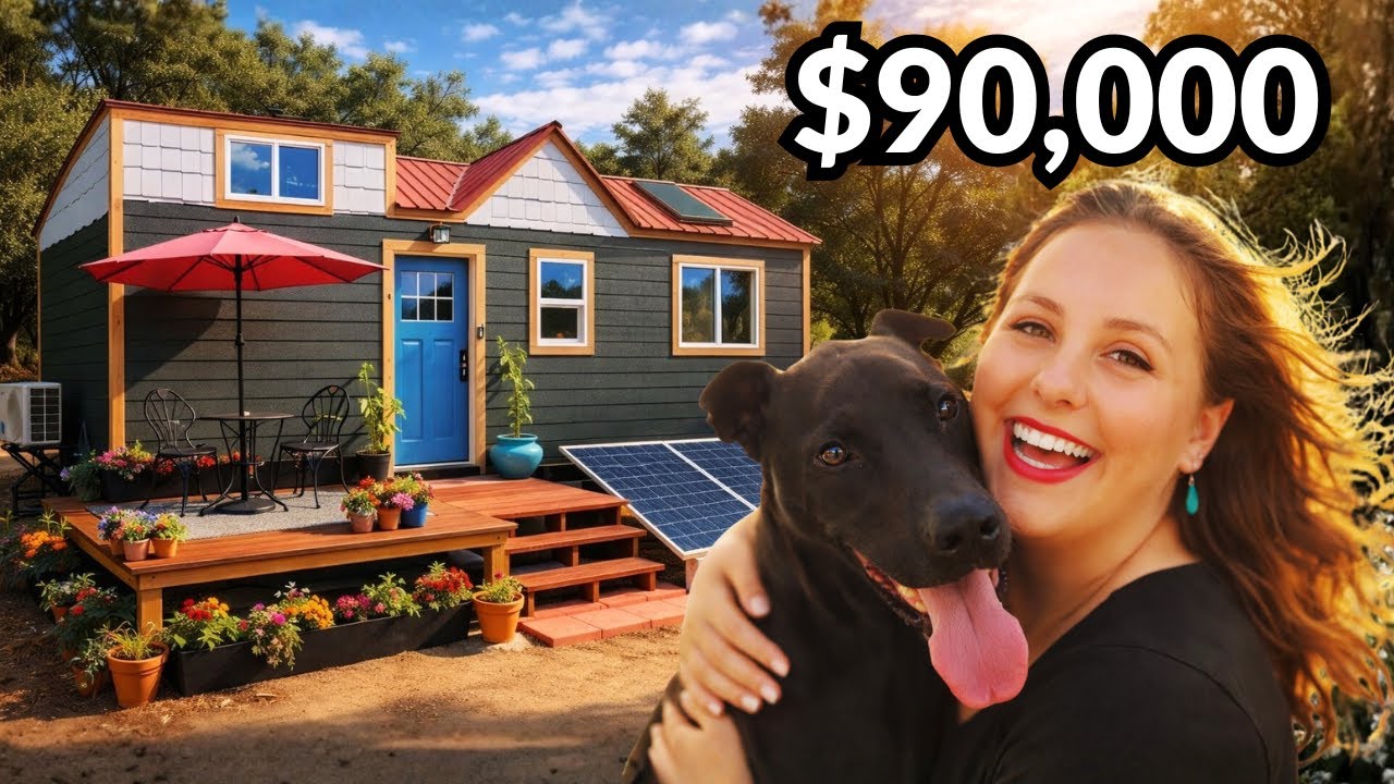 After Losing Her Grandma and $40K, She Started Over in a $90,000 TINY HOUSE
