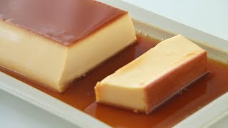 How to make caramel pudding with a delicate texture and no holes｜Sumsum Cooking