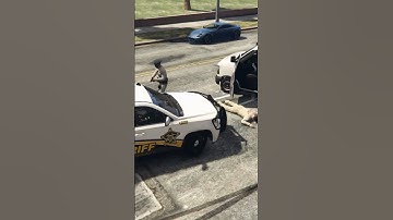 Sheriff on duty day 15 #shorts #lspdfr #gta5 #police