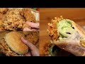 KfC Style Chicken Wings, Zinger Burger, Zingeratha Recipe, #Kfc #wings #zingerburger