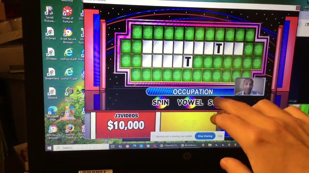 Game 39 of Bigjon’s wheel of fortune for the pc games 