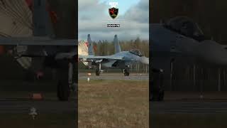 Посадка Су-30 И Су-34 С Раскрытыми Тормозными Парашютами