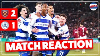 Download Lagu R's fall short in extra time | West Ham 2-1 QPR FA Cup reaction MP3