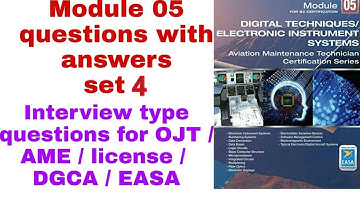 Module 05 Digital Technique Question Bank Part 4 (EASA DGCA CAA exam question)