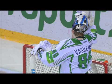 Суперсэйв Андрея Василевского! / Vasilevsky gloves Antipin's shot already lying on the ice