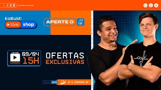 #KABUMLIVESHOP 09/04 🔥 Ofertas EXCLUSIVAS em PERIFÉRICOS e HARDWARE!