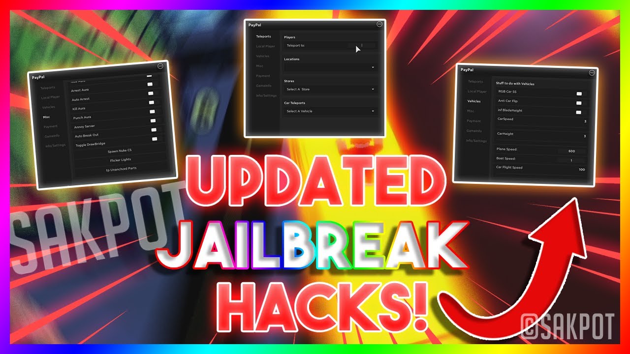 jailbreak hacks roblox fly