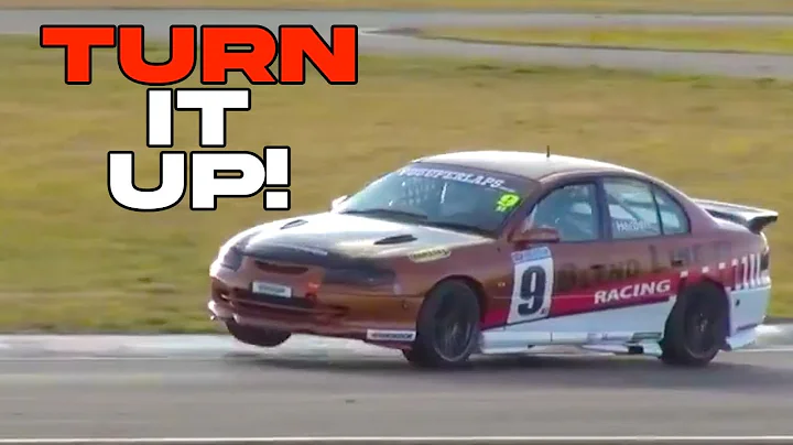 AWESOME SOUND V8 CSV Holden committed lap!