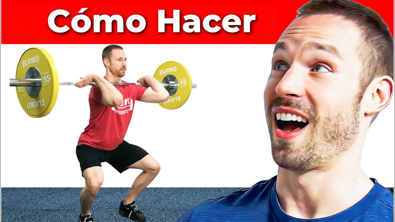 Cómo hacer Power Clean [del levantador de pesas olímpico Darren Barnes]