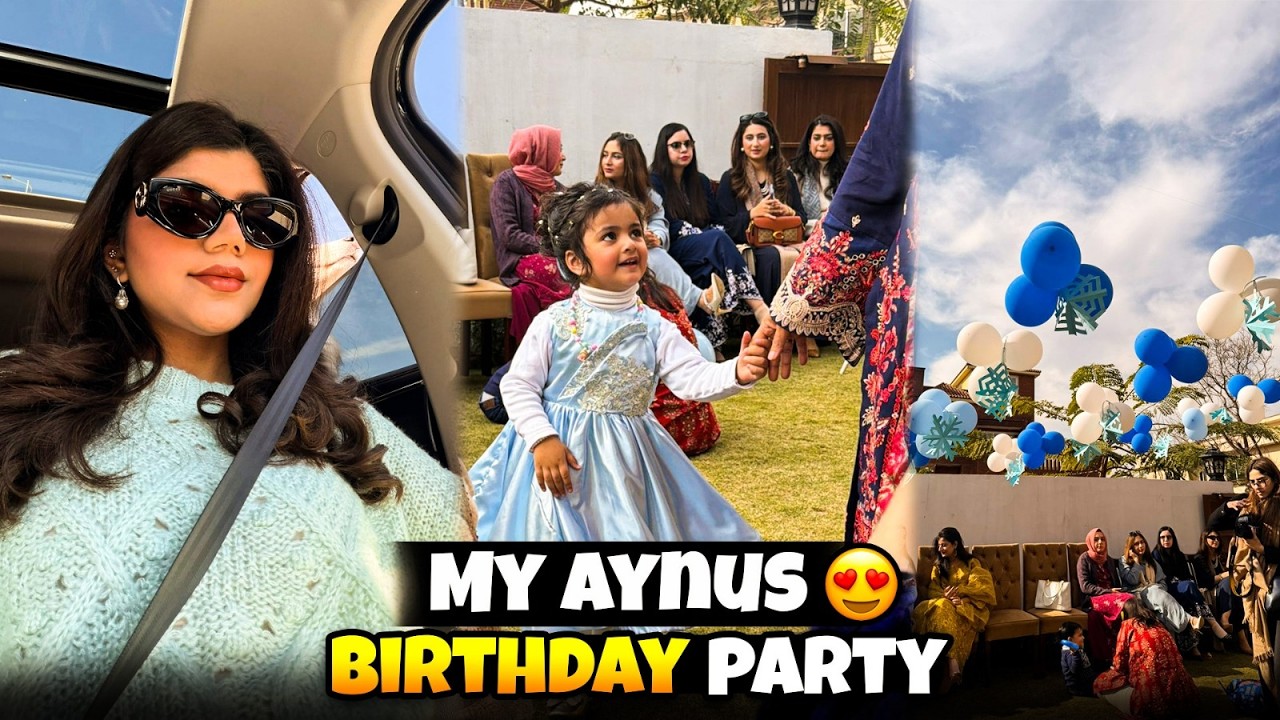 AYNOORS SPECIAL BIRTHDAY PARTY VLOG AND TWO NEW CARPETS!! - Vlog