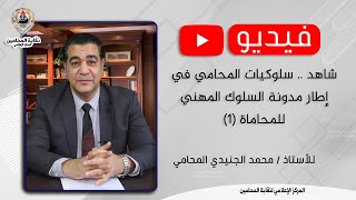 شاهد .. سلوكيات المحامي في إطار مدونة السلوك المهني للمحاماة (1)