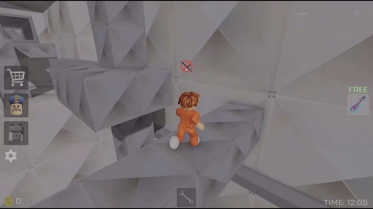 Roblox: Fugindo da prisão do Barry!!!!