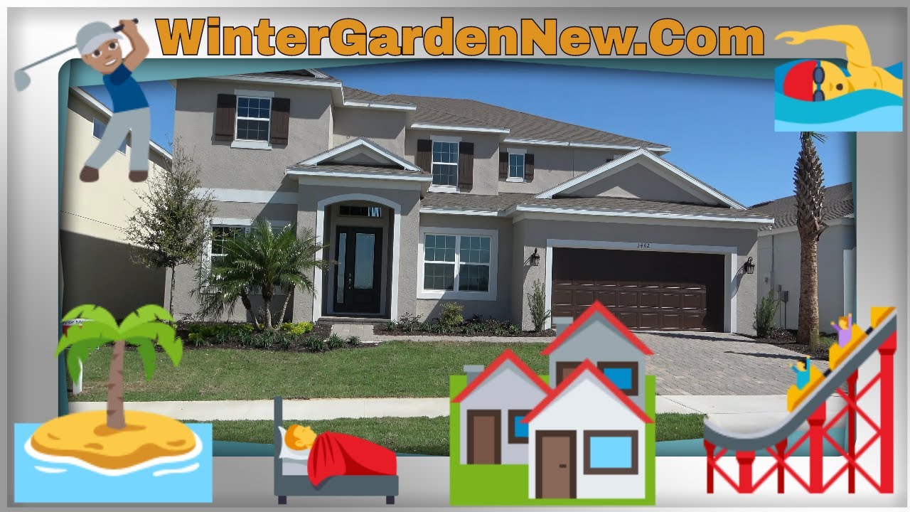 Lakeview Preserve, Carmen Luxury Home Tour, 4 BED, Taylor Morrison Homes, Clermont, Winter