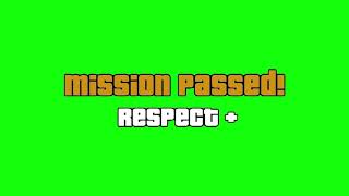 Mission Passed green screen | GTA