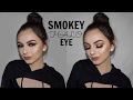 Neutral Smokey Halo Eye | Full Face Makeup Tutorial