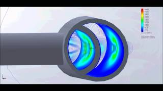SolidWorks Flow Simulation of the JP Tank Compensator