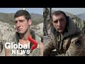 Nagorno-Karabakh soldiers say they will stay on front lines until they win