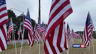 Flag Display for Memorial Day || WMDT