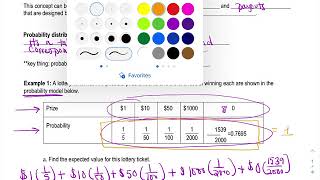 4.3 Expected Value Definition & Example 1