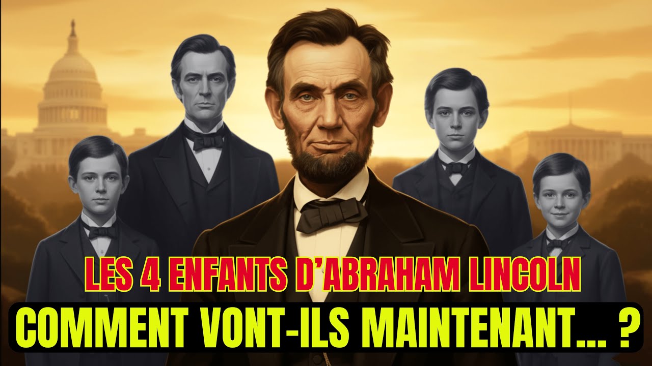 Que s’est-il passé avec les 4 enfants d’Abraham Lincoln après son assassinat ?