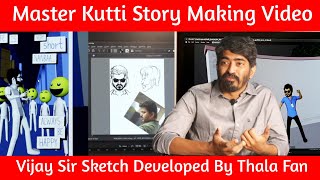 Master - KUTTI STORY Official Making Video | Thalapathy Vijay | Anirudh | Lokesh | VFX Artist