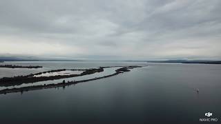 Lake Constance At The Rhein River - Drone Teaser