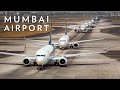 25 TAKEOFFS & LANDINGS | Mumbai Airport | Plane Spotting | B747, B777, MD11, AN-124, IL-76 & More!