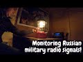 An evening monitoring russian groundforce military signals