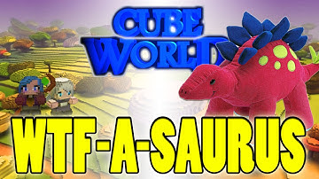 Cube World! - Episode 2: WTF-a-Saurus (The Mage and The Rogue Series 1 / Original Quality!)