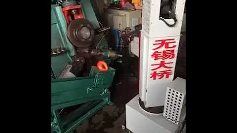 Automatic Ring Rolling Machine With Robotic Arm