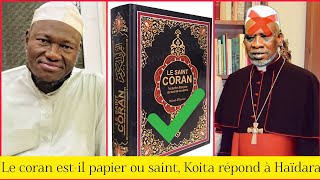 Imam Abdoulaye Koita répond à Ousmane madani sur ses propos,le coran est-il un simple papier ?