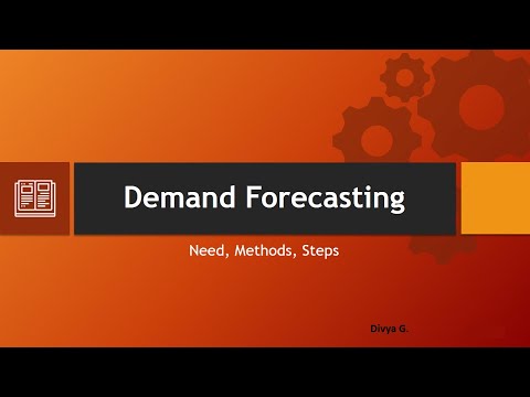 Video: Wat is demand forecasting operations management?