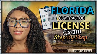 Get Your Florida Contractor License EXAM Ready in 30 Days