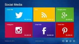 Windows Metro UI Template for PowerPoint with Flat Style