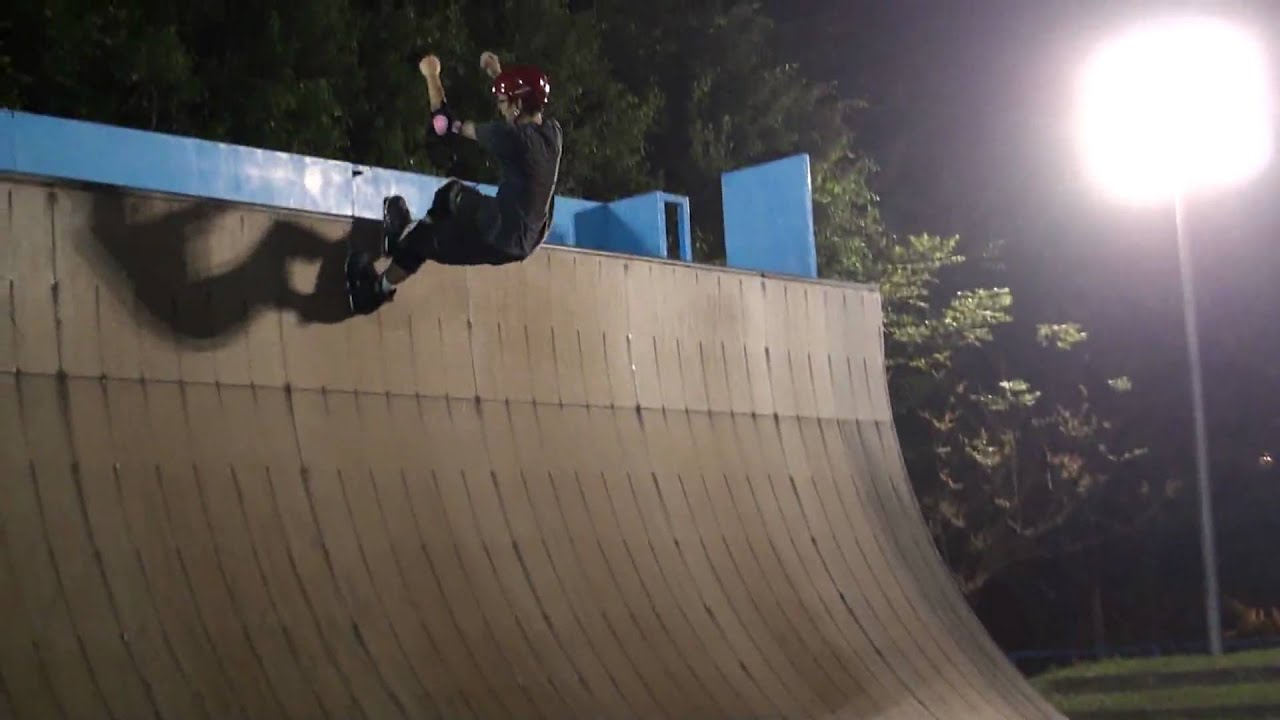 Miller Ramp Exercises practicing Miller Flip on ramp - YouTube