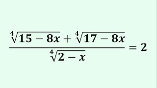 Famous Beating A Radical Equation? An Algebra Challenge! Wealth