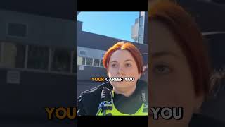 Female UK Cop Assaults Auditor On Camera! 😱