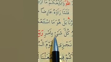سورة الاحقاف الأية 24 إلى 25 بصوت سعد الغامدي