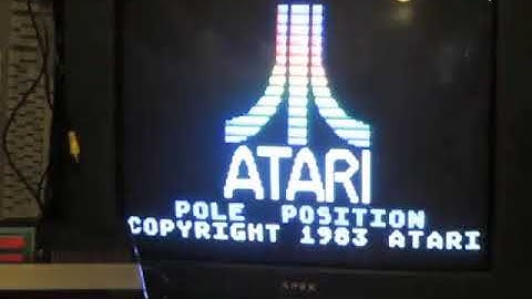 Pole Position Prototype - Atari 5200