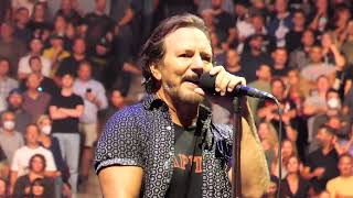 PEARL JAM *INSIDE JOB* live in HAMILTON at FirstOntario Centre 9/6/2022